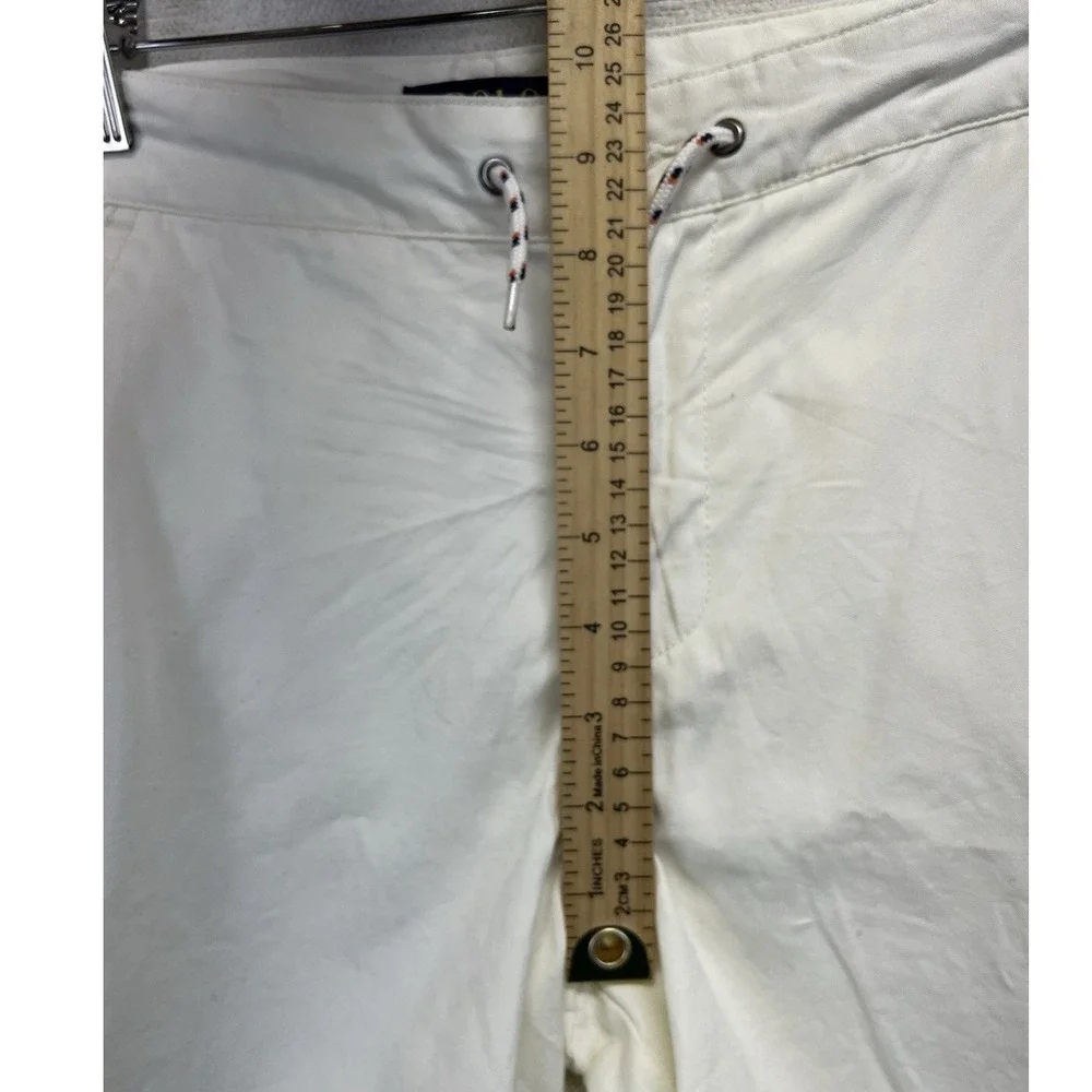 Polo Ralph Lauren‎ Chino Shorts Kids Size 12 White Nevis Cotton Pony Logo NWT